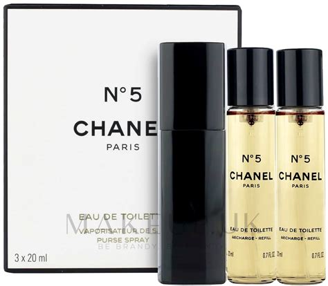 chanel no. 5 eau de toilette 3x20ml|chanel no 5 price comparison.